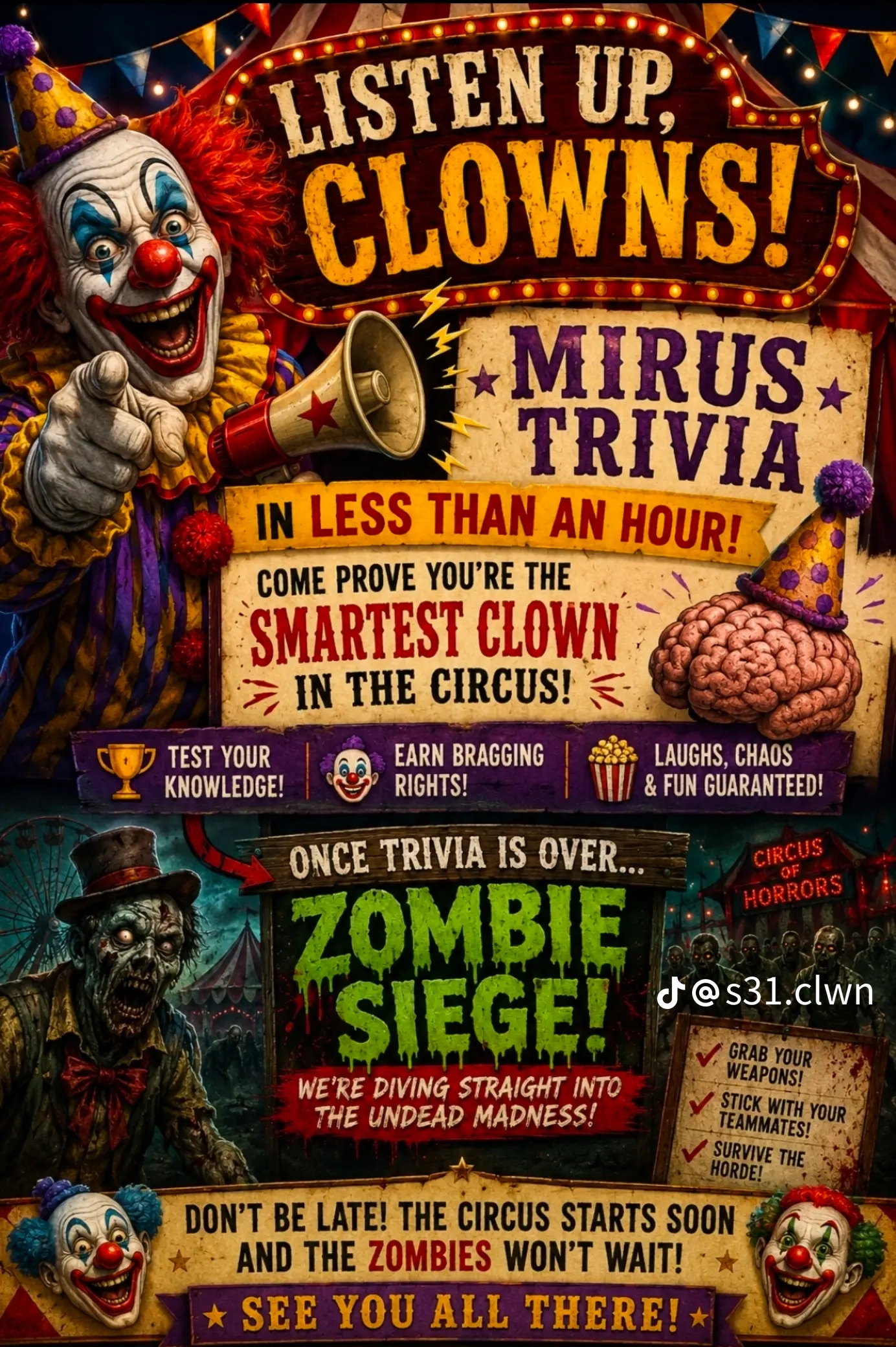 Clowns screenshot