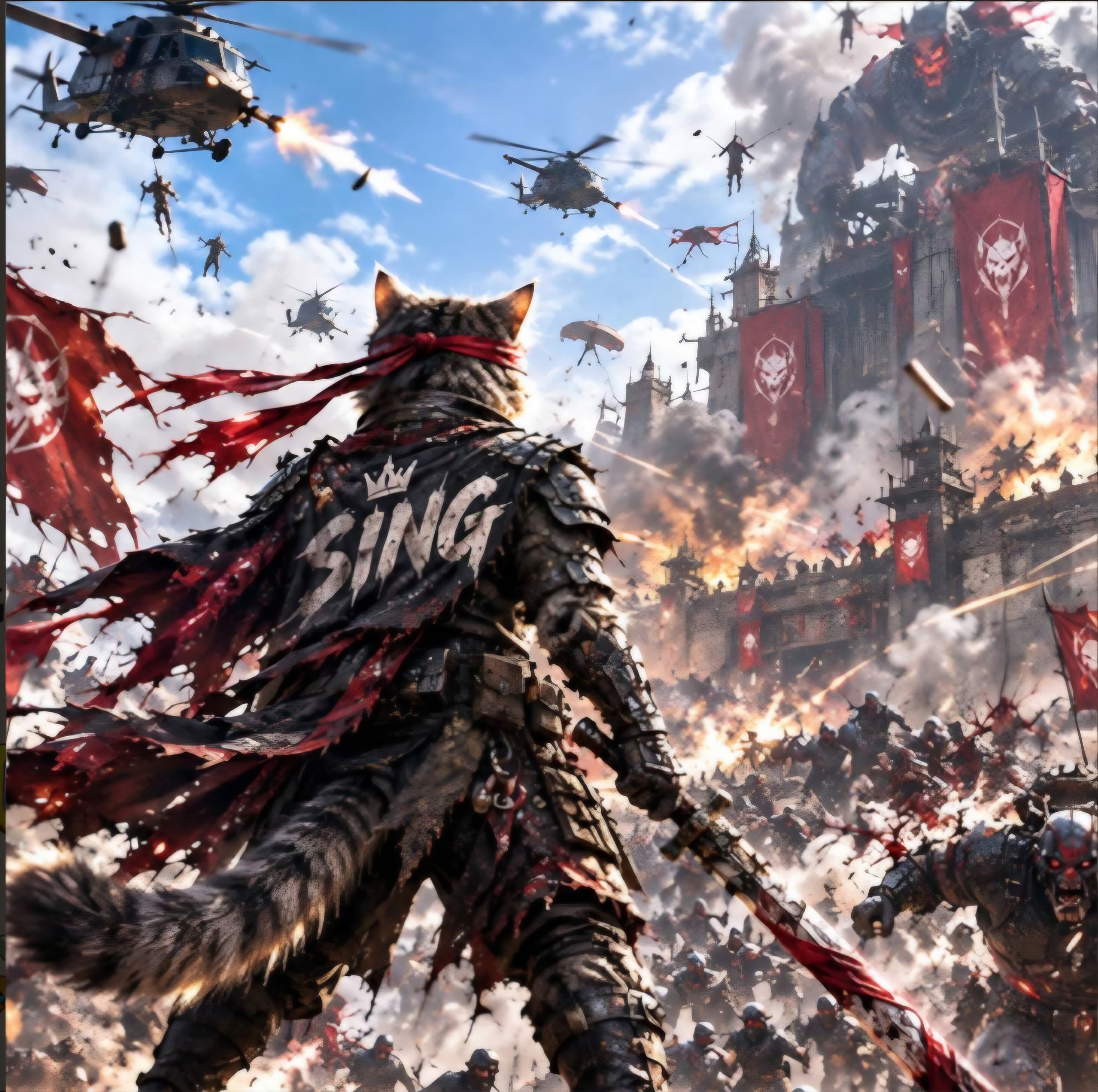 SING banner