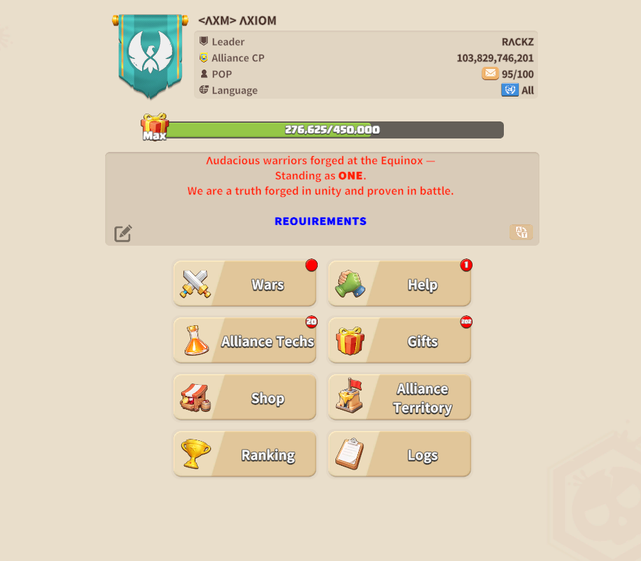AXIOM screenshot